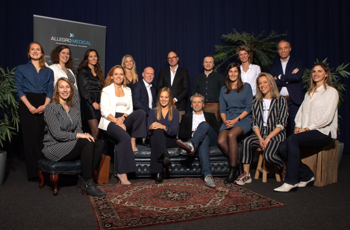 Groepsfoto Allegro Medical 2021