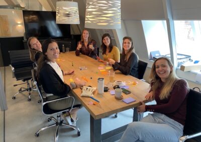 teamfoto post its